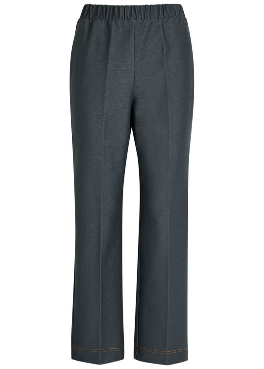 MM Straight Leg Jersey Trouser-MM Max Mara-Lewis Yates