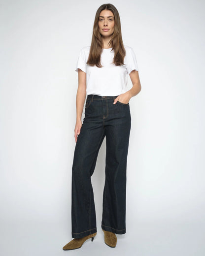 MMDara Deluxe Jeans Dark Blue-Mos Mosh-Lewis Yates
