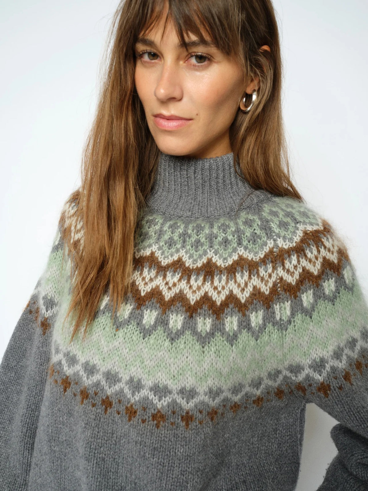 MMDaya Fjord High-Neck Jumper-Mos Mosh-Lewis Yates