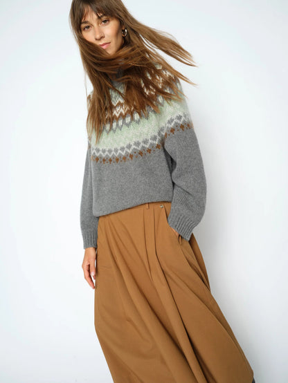 MMDaya Fjord High-Neck Jumper-Mos Mosh-Lewis Yates