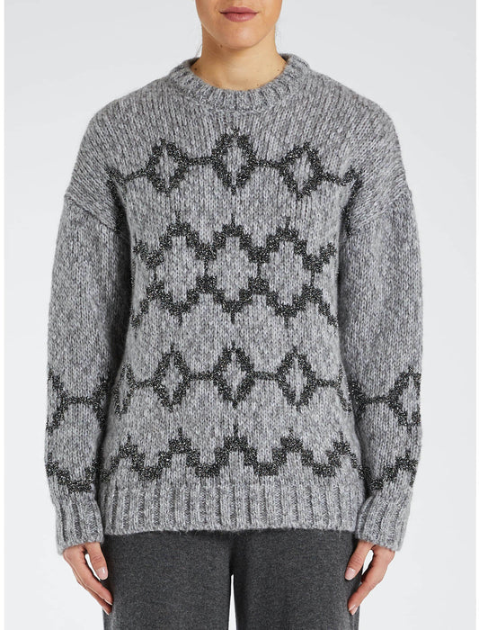 Mohair Sweater-Penny Black-Lewis Yates