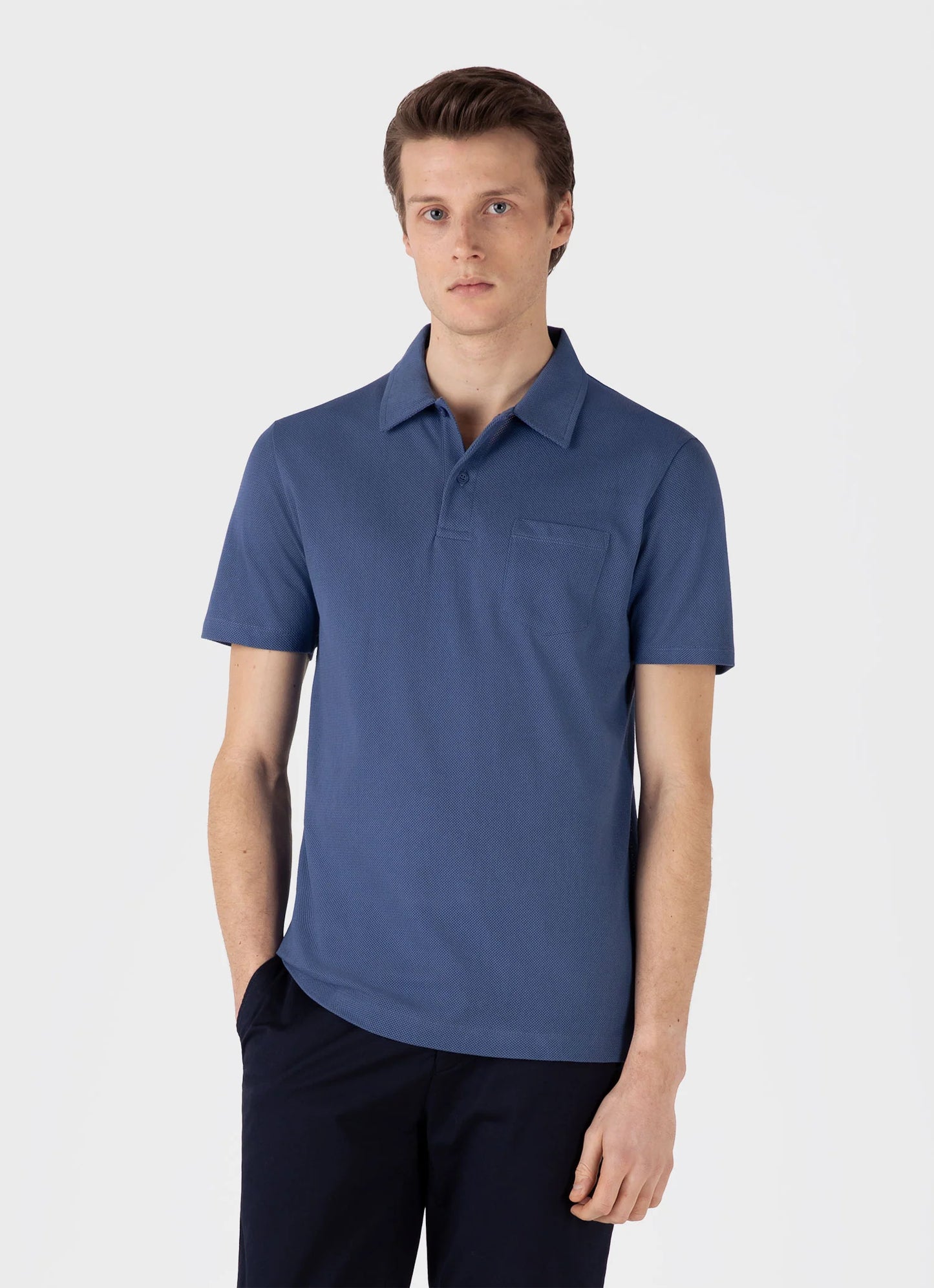 Soft Denim Riviera Polo Shirt