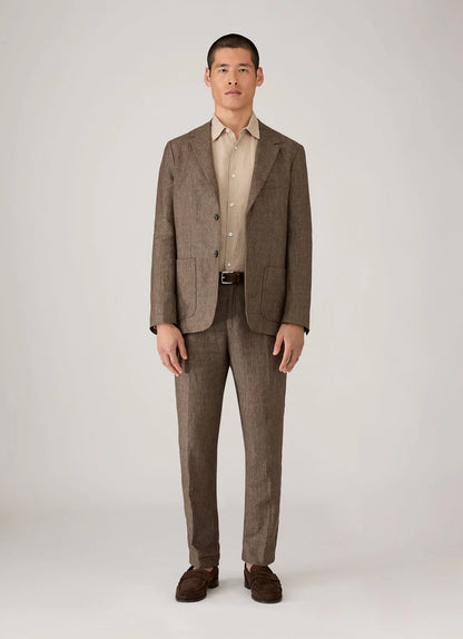 Linen Long Sleeve Shirt - Hazelwood