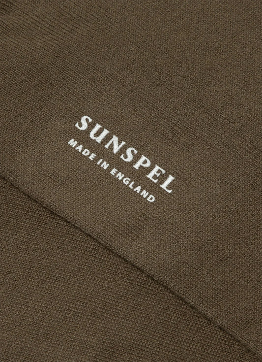 Cotton Socks - Loden Green