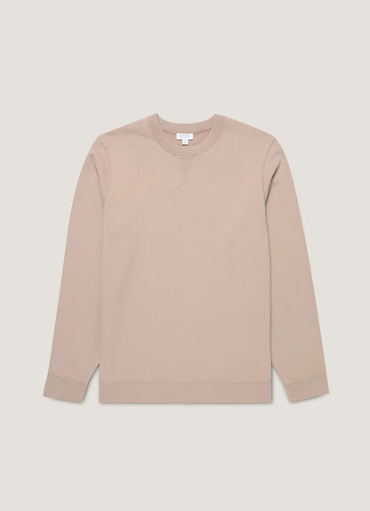 Mink Cotton Loopback Sweatshirt