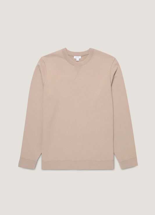 Mink Cotton Loopback Sweatshirt