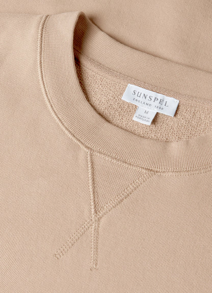 Mink Cotton Loopback Sweatshirt