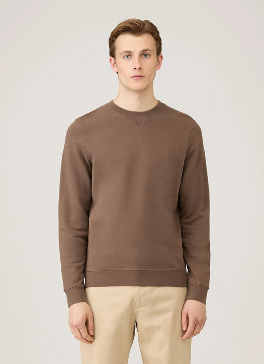 Bark Cotton Loopback Sweatshirt