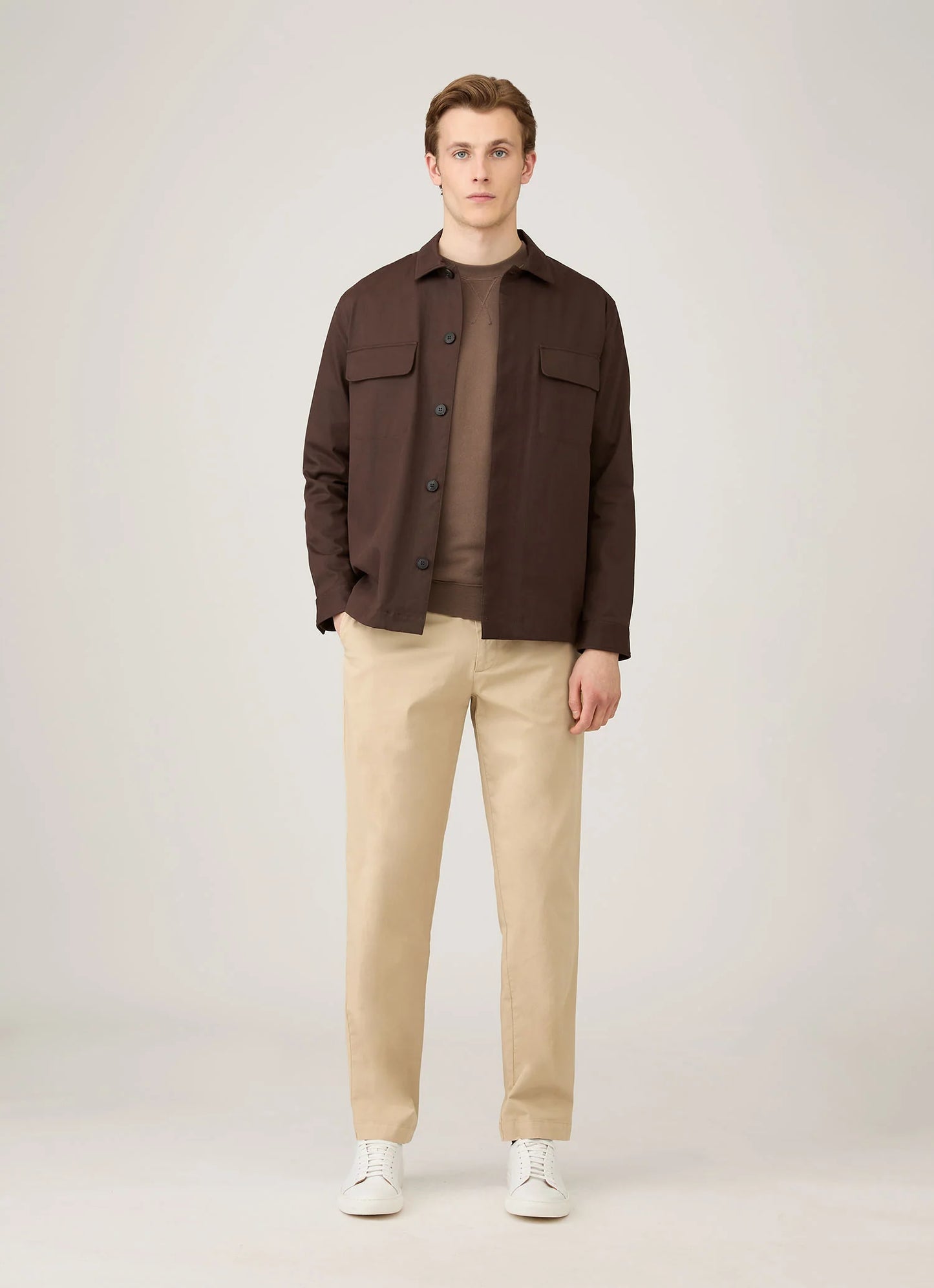 Bark Cotton Loopback Sweatshirt