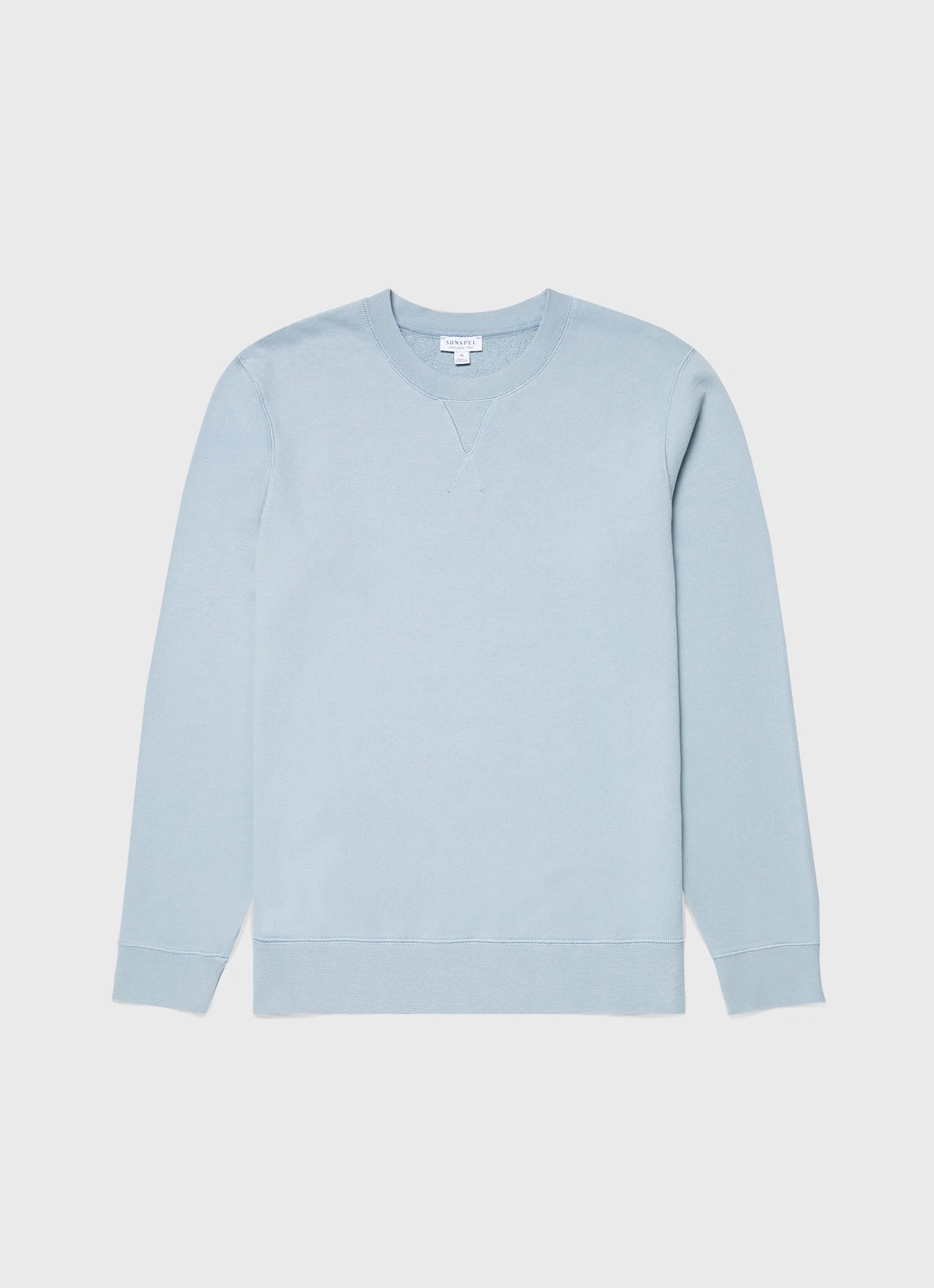 Smoke Blue Organic Cotton Sweatshirt