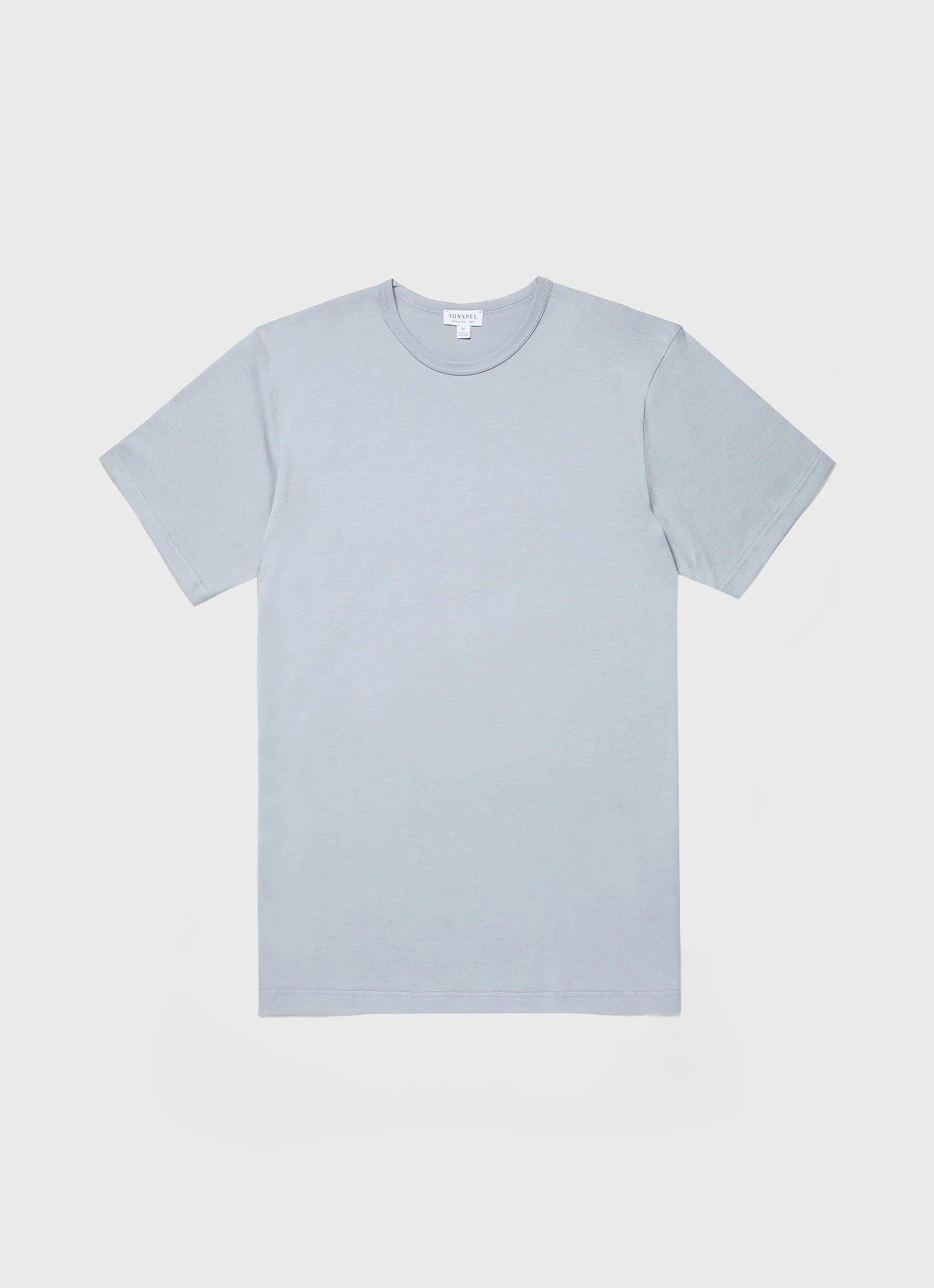 Smoke Blue Classic Cotton T-Shirt