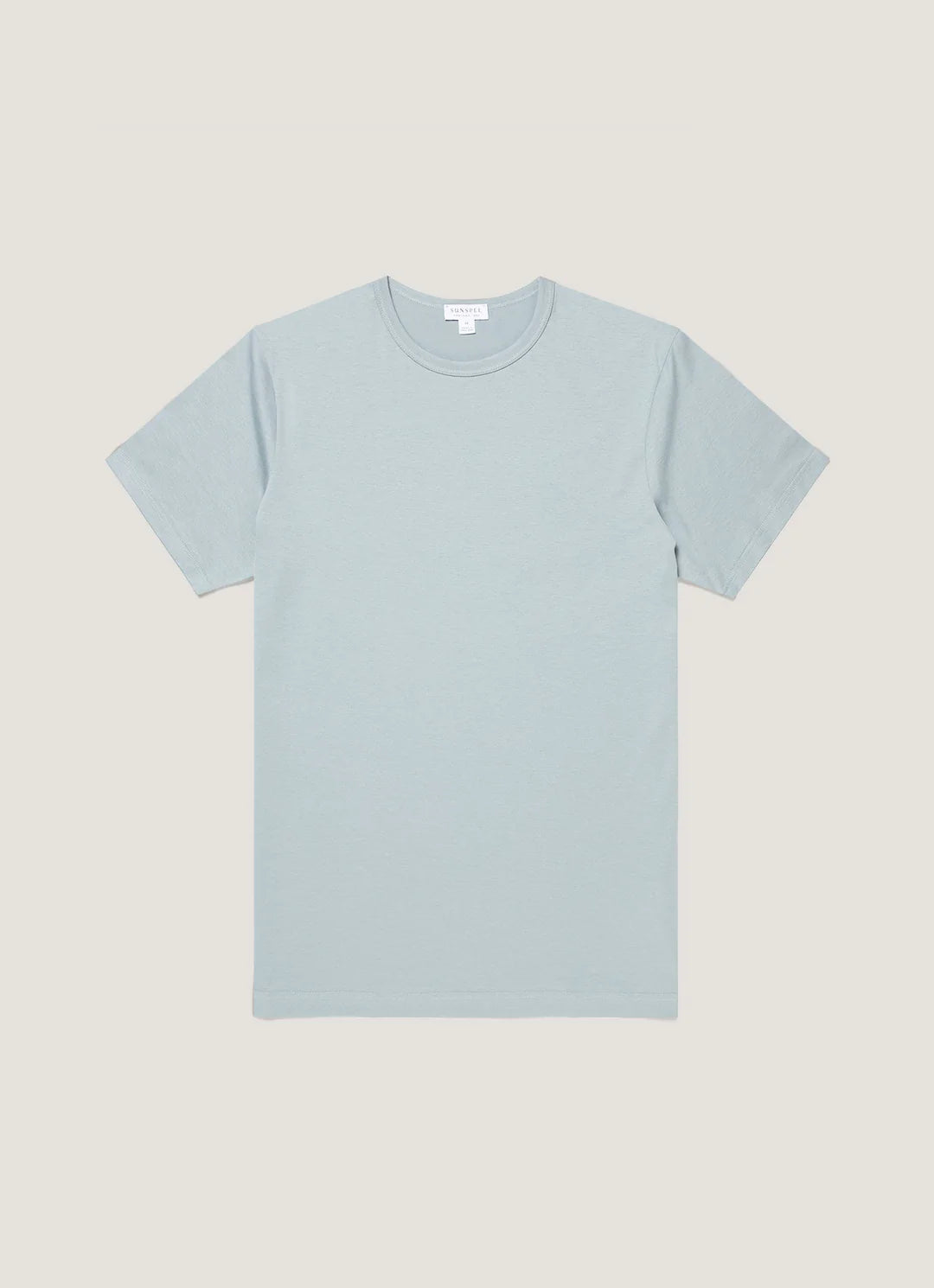 Stone Blue Classic Cotton T-Shirt