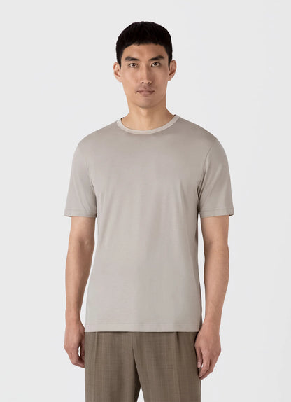 Ash Grey Classic Cotton T-Shirt