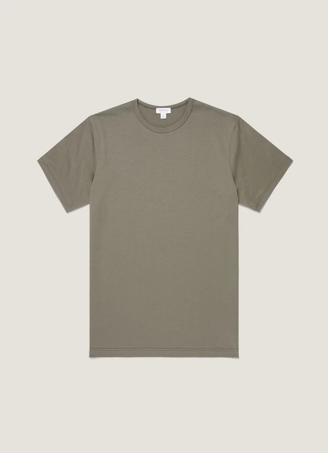 Fossil Grey Classic Cotton T-Shirt