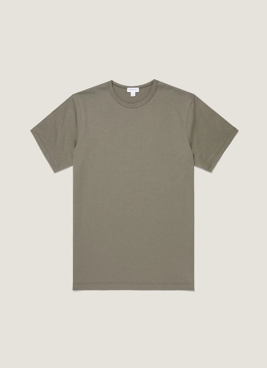 Fossil Grey Classic Cotton T-Shirt