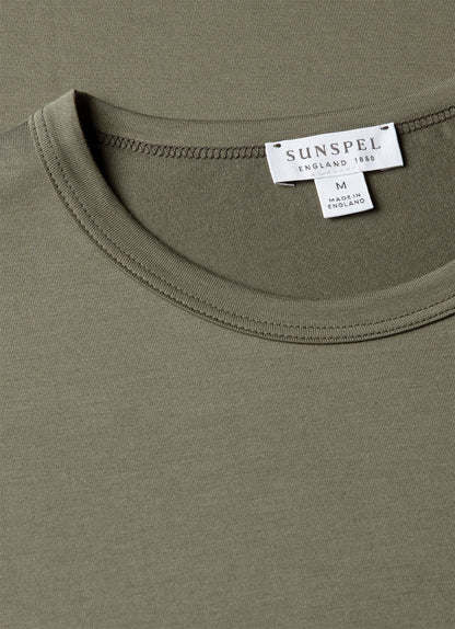 Fossil Grey Classic Cotton T-Shirt