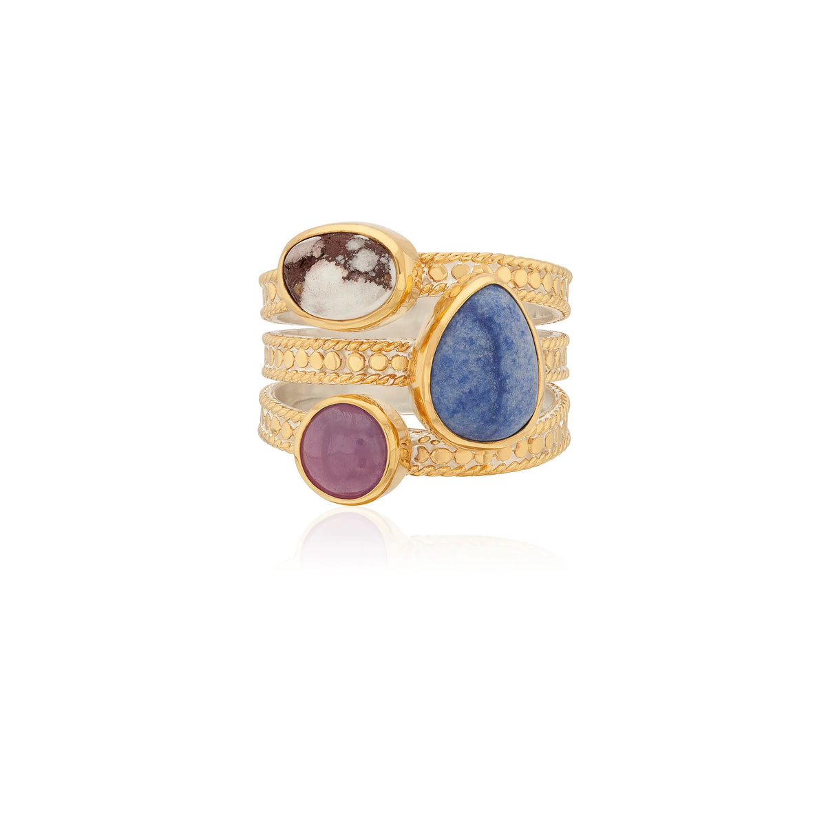 Multi Stone Stack Ring-Anna Beck-Lewis Yates