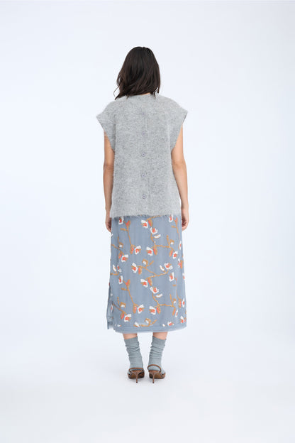 Rydine Knitted Vest Grey