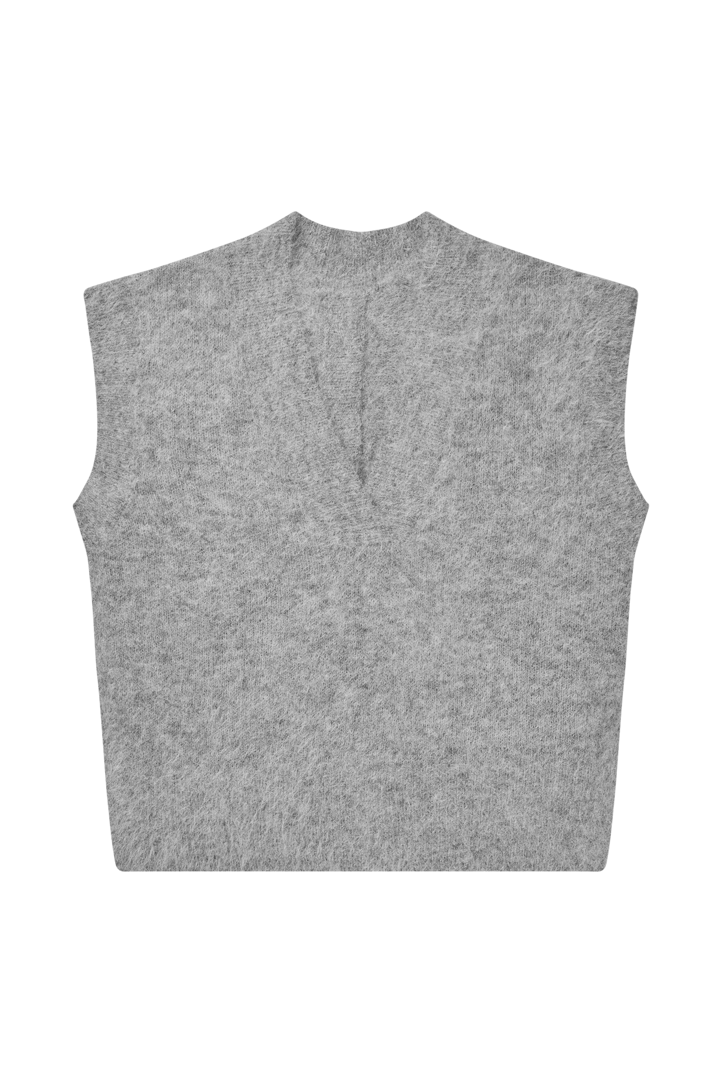 Rydine Knitted Vest Grey