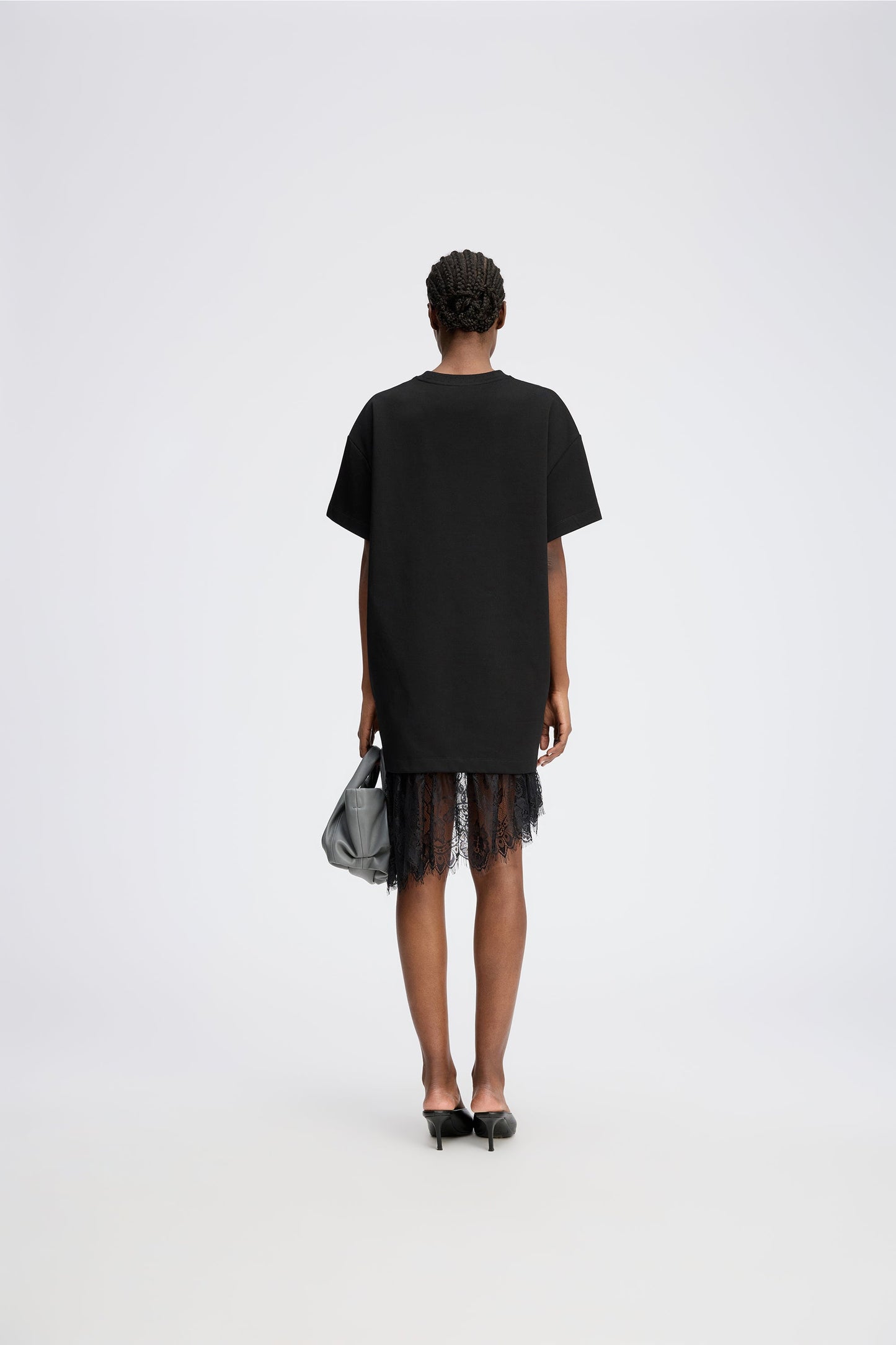 Rosie Dress & T-Shirt Set Black