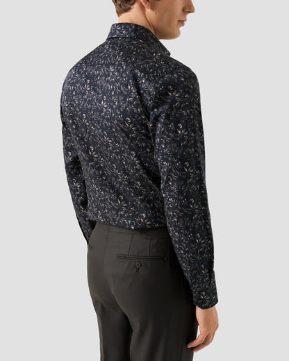 Floral Signature Twill Shirt - Brown