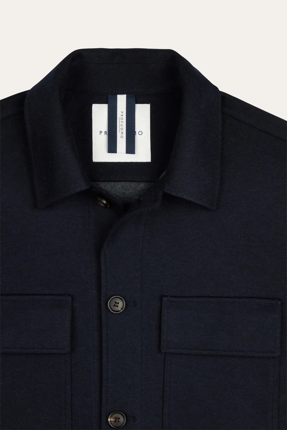 Knitted Overshirt Navy