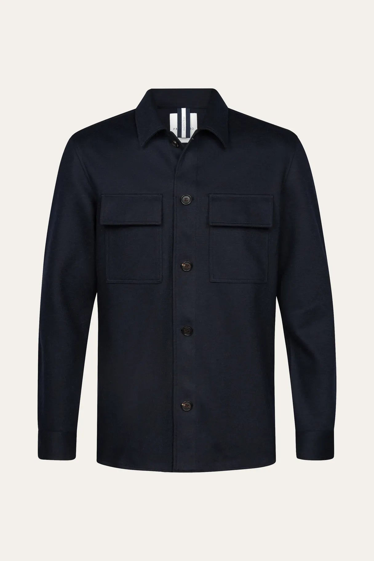 Knitted Overshirt Navy