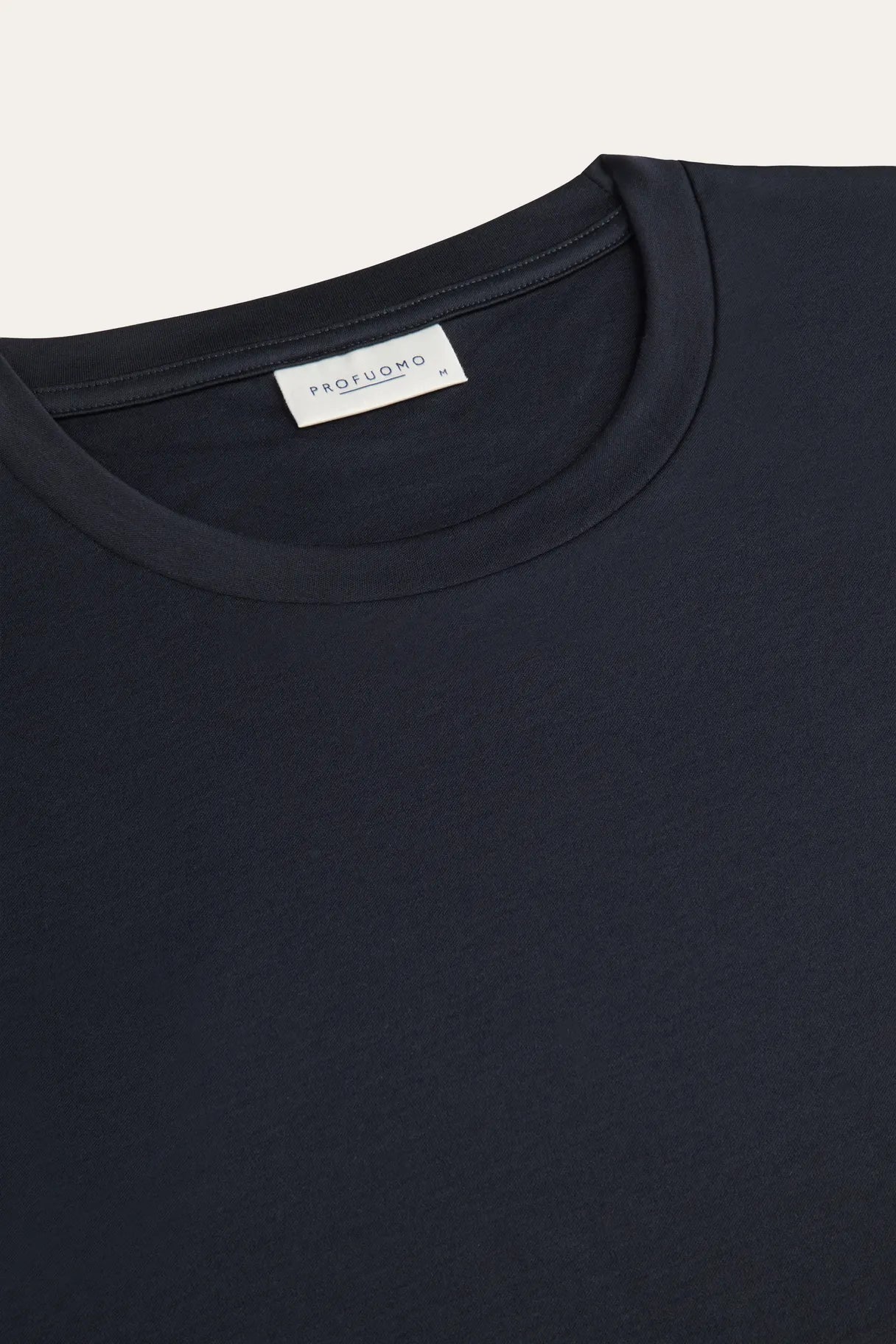 Crew Neck Short Sleeve T-Shirt Navy