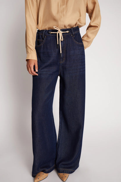 Obey Indigo Pants-Munthe-Lewis Yates