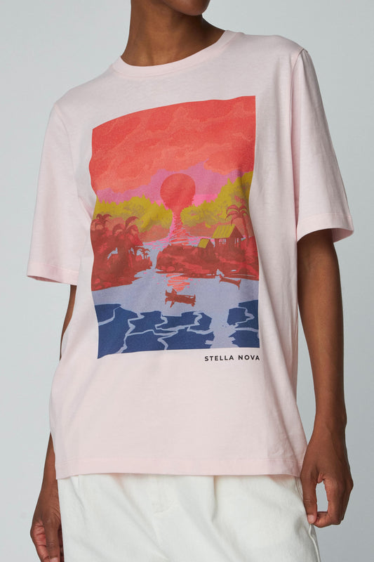 Sunset Printed T-Shirt
