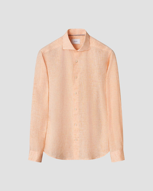 Linen Shirt Orange