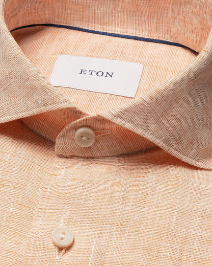 Linen Shirt Orange