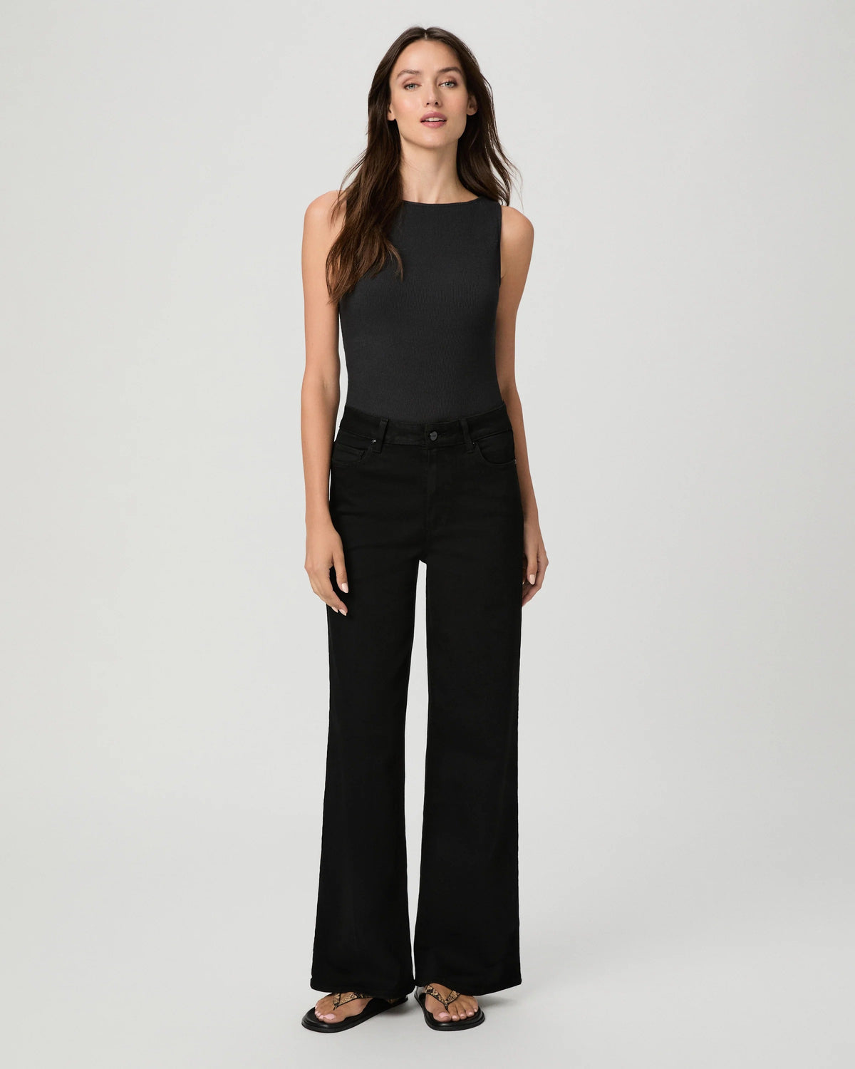 Anessa 31 Wide Leg Jean Black Shadow