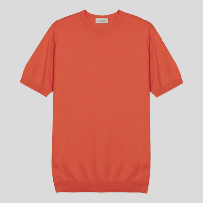 Park Pique T-Shirt Sundown Orange