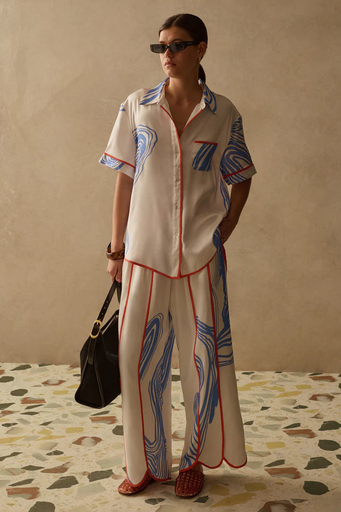 Peita Shirt Sorrento Print-Sancia-Lewis Yates