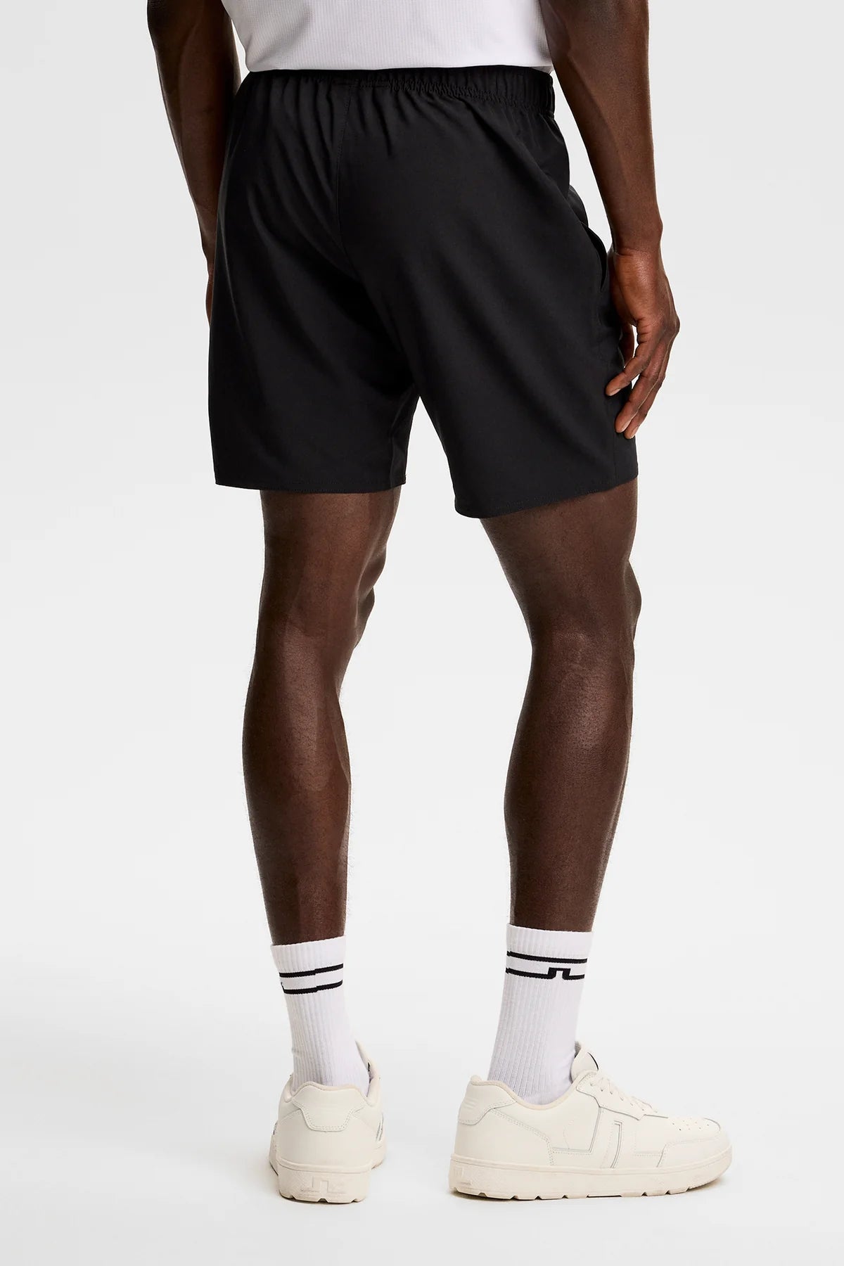 Preston Black Shorts-J Lindeberg-Lewis Yates