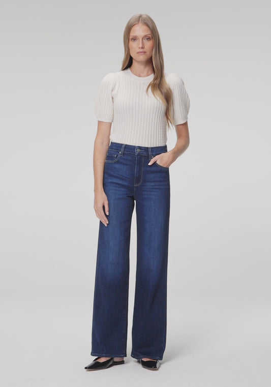 Anessa 31" Wide Leg Jean Rich Chocolate