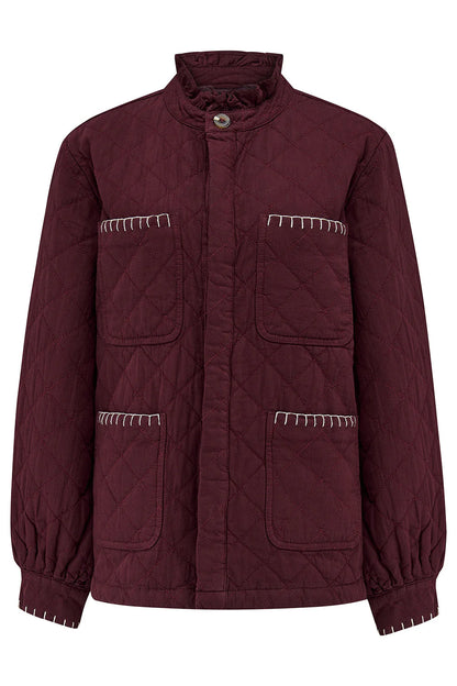 Quilted Pablo Jacket - Mulberry-Seventy + Mochi-Lewis Yates