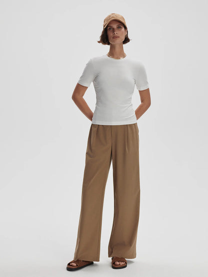 Regina Fitted Tee White-Varley-Lewis Yates