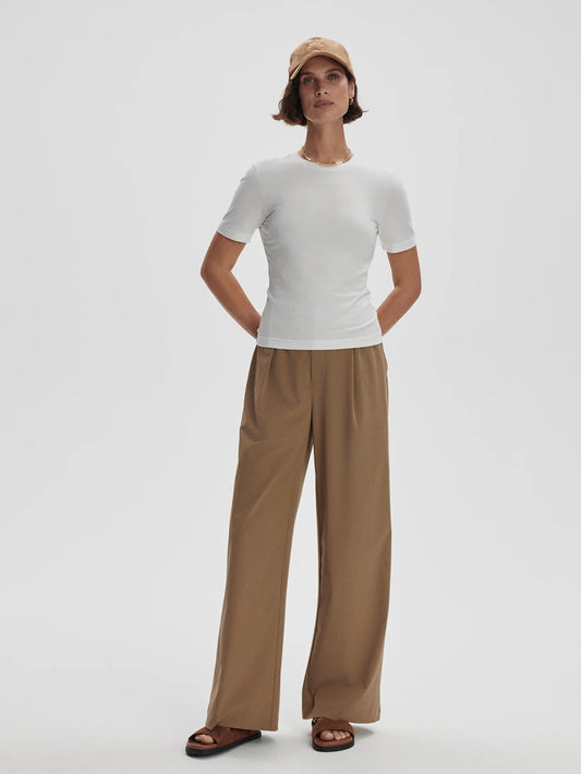 Regina Fitted Tee White-Varley-Lewis Yates
