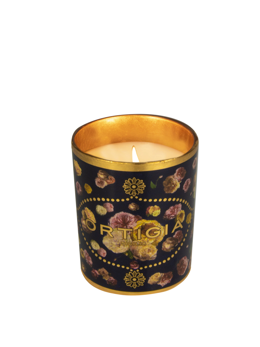 Rose Antiche Decorated Candle Small