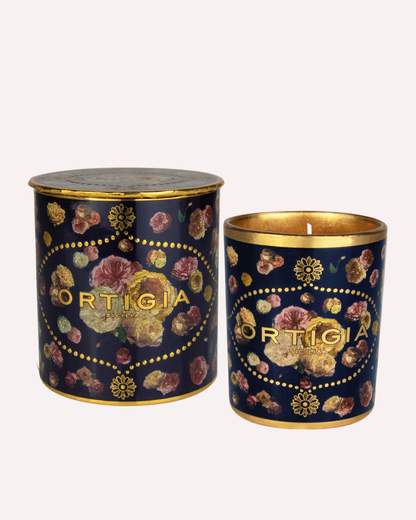Rose Antiche Decorated Candle Small