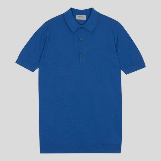 Roth Pique Shirt Electric Blue