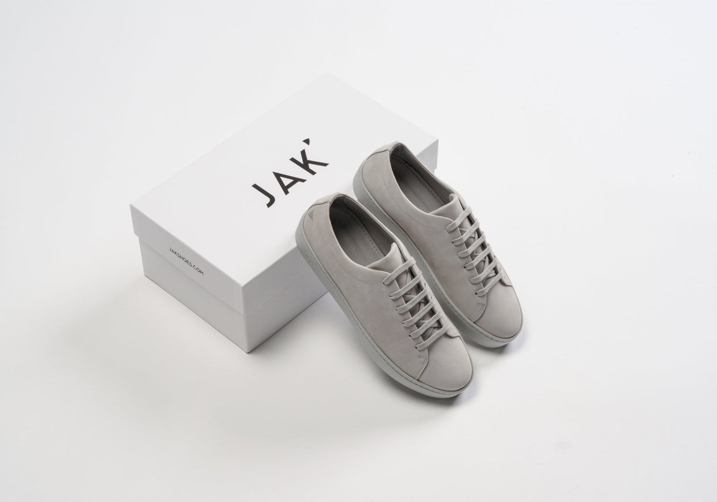Royal Nubuck Sneaker - Light Grey