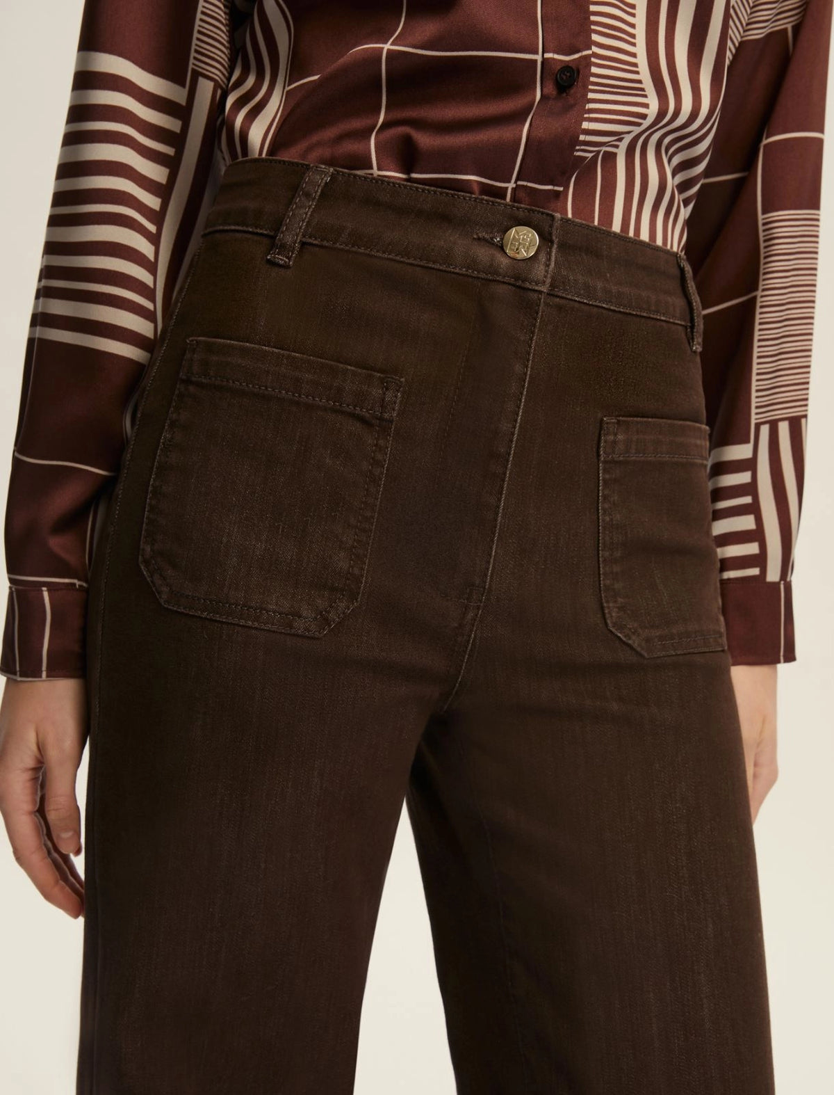 Ruspa Wide Leg Trouser-EMME Marella-Lewis Yates
