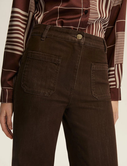 Ruspa Wide Leg Trouser-EMME Marella-Lewis Yates