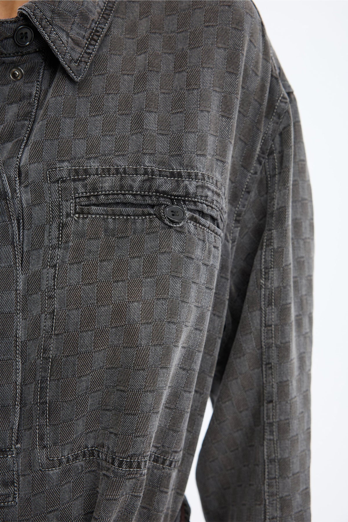 Ruxa Denim Top-Munthe-Lewis Yates