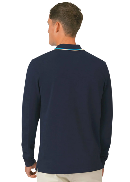 Sandbanks LS Badge Polo Short-Sandbanks-Lewis Yates