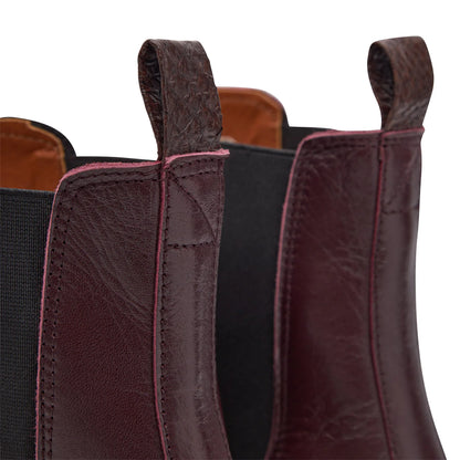 Sanna Cherry Boot-Woden-Lewis Yates