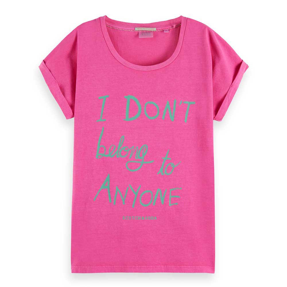 Pink Slogan T-Shirt